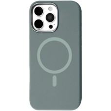 Чохол до мобільного телефона BeCover FIBRA Silicone OmniMag Apple iPhone 16 Pro Max Gray (716236)