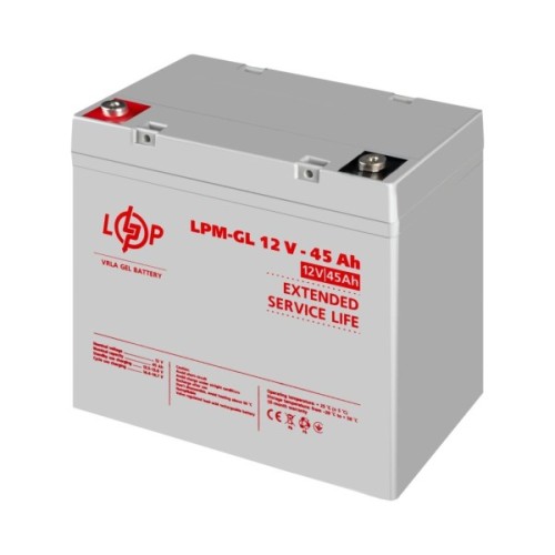 Батарея до ДБЖ LogicPower LPM-GL 12V 45Ah (20269)