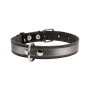 Нашийник для тварин Collar зі світловідбиваючою стрічкою Ш 25 мм Д 38-50 см чорний (02491)