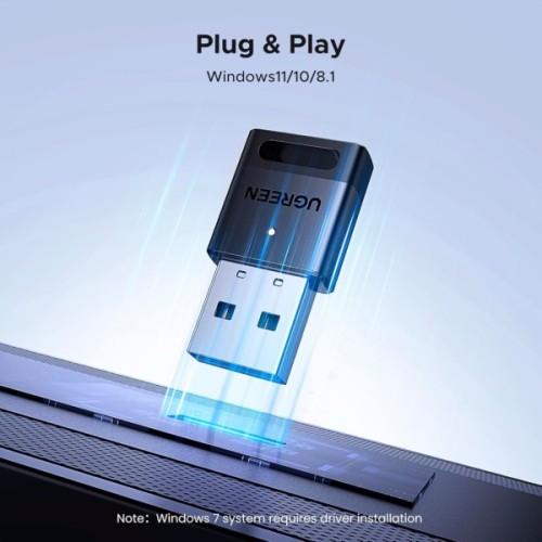 Bluetooth-адаптер Ugreen USB Bluetooth 5.4 CM748 Black (45134)