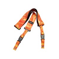 Ремінь для гітари DiMarzio Steve Vai ClipLock Orange Universe (DD2245)