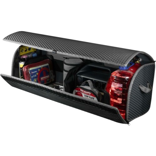 Сумка-органайзер EVAtech XL-PRO 32x100x30 см. Ромб сірий з сірим кантом (BS13643OX3RGG)