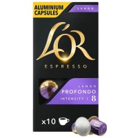 Кава L'OR Lungo Profondo 100% Арабіка в капсулах 10 шт (8711000360569)