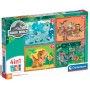 Пазл Clementoni 4 в 1 Jurassic World, 12,16,20 та 24 елементи (21521)