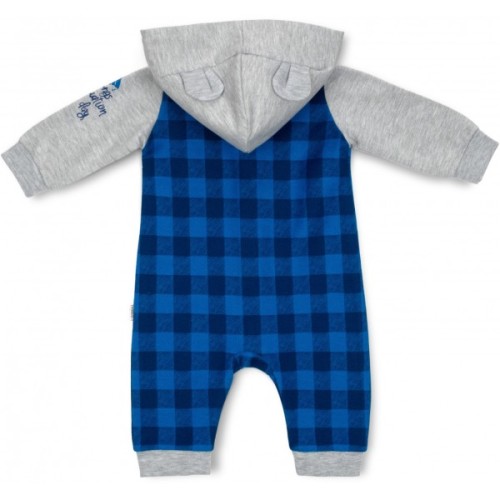 Чоловічок дитячий Tongs у клітинку (2701-56B-blue)