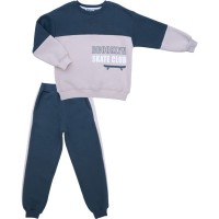 Спортивний костюм дитячий Smile на флісі (4228-134B-gray)