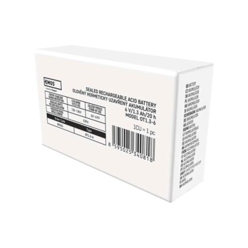 Батарея до ДБЖ EMOS B9675 AGM 12V 9Ah fast 6,3mm (B9675)