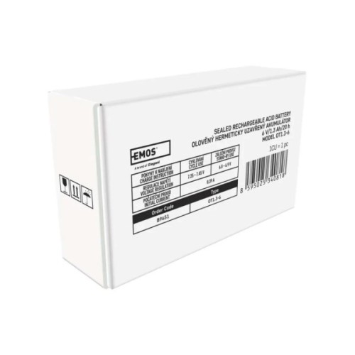 Батарея до ДБЖ EMOS B9675 AGM 12V 9Ah fast 6,3mm (B9675)