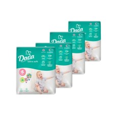 Підгузки Dada Extra Soft Extra Розмір 6 Large (16+ кг) 4 упаковки по 38 шт (152 шт) (4820174989576)