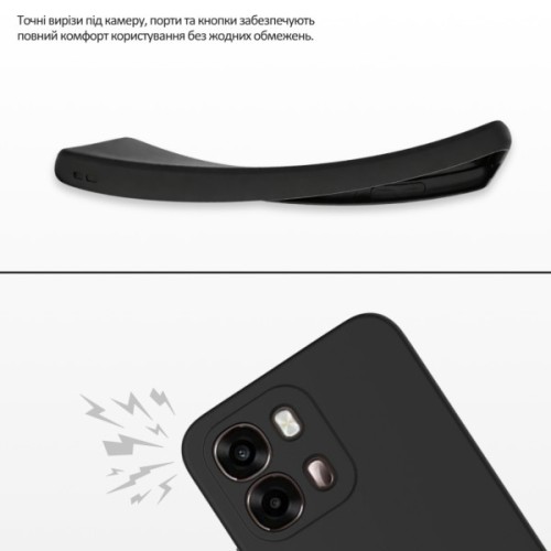 Чохол до мобільного телефона BeCover Silicone Oppo A6s Black (716075)