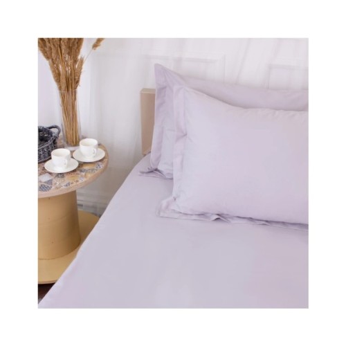 Постільна білизна MirSon Poplin Line 054 Light Gray 110x140 (2200006277354)