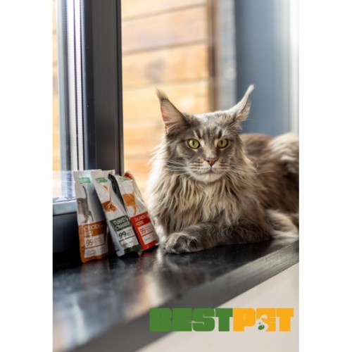 Вологий корм для кішок Nature's Protection Adult cats Sterilised Salmon with Herbs 100 г (NPUPF63659)