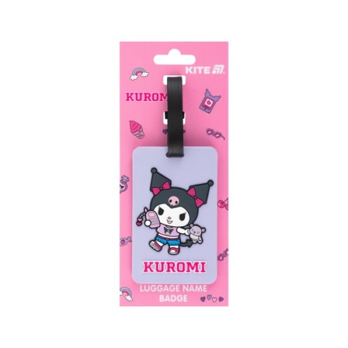 Бейдж Kite на багаж Kuromi (HK25-3004-2)