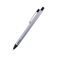 Ручка масляна Axent автоматична Prime, корпус срібний, синій (AB1103-34-02-A)