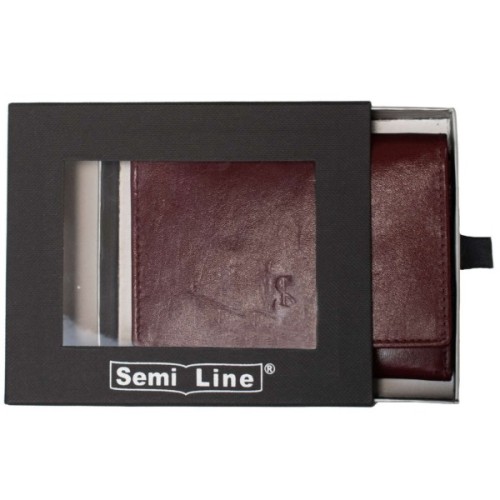 Гаманець Semi Line RFID Dark Red (DAS303150)