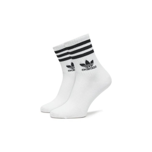 Шкарпетки Adidas Crew Sock 3str IL5023 білий сірий, чорний L (43-45) (4066762038411)