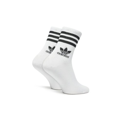Шкарпетки Adidas Crew Sock 3str IL5023 білий сірий, чорний L (43-45) (4066762038411)