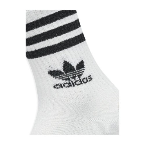 Шкарпетки Adidas Crew Sock 3str IL5023 білий сірий, чорний L (43-45) (4066762038411)