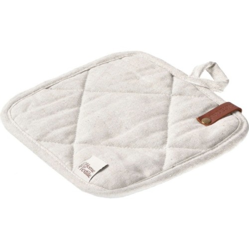 Кухонна прихватка Ardesto Oliver, 20х20 см, 100% бавовна, нап-ч: ватин, сірий світлий (ART04OL)