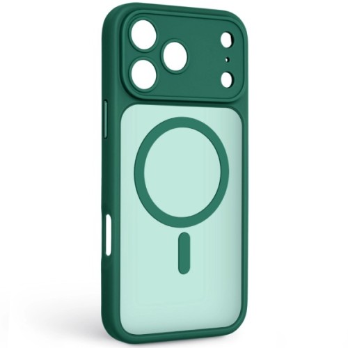 Чохол до мобільного телефона Armorstandart Lush MagCase Apple iPhone 17 Pro Max Dark Green (ARM87500)
