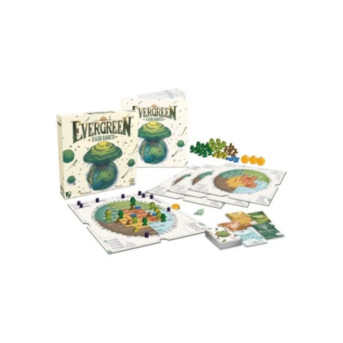 Настільна гра Games 7 Days Evergreen. Зелена планета (Evergreen) (укр.) (EVG001UA)