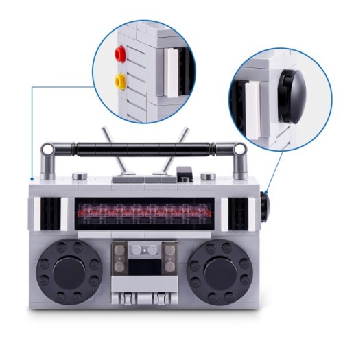 Конструктор Max в капсулі Retro S1 – Касетний магнітофон (83185DGQ8)