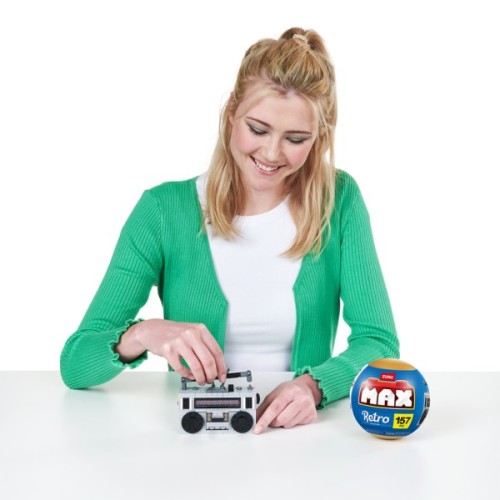 Конструктор Max в капсулі Retro S1 – Касетний магнітофон (83185DGQ8)