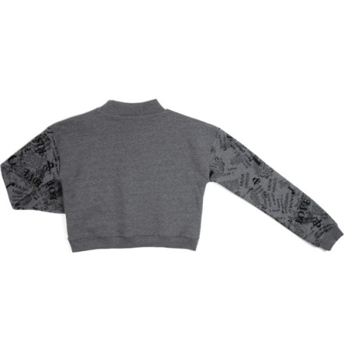 Спортивний костюм дитячий Toontoy на флісі (16794-158G-gray)