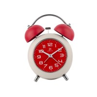 Настільний годинник Lowell будильник, червоний (JA7107R)