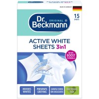 Серветки для прання Dr. Beckmann для поновлення білого кольору тканини 15 шт. (4008455551913)