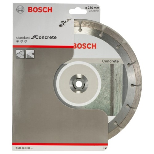 Диск пильний Bosch Standard for Concrete 230-22.23, по бетону (2.608.602.200)