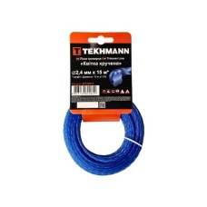 Жилка косильна Tekhmann "Квітка кручена" 2,4 мм × 15 м (42724015)