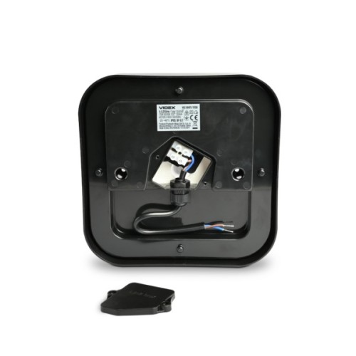 Світильник Videx LED світильник ART IP65 квадратний VIDEX VLE-BHFS-155B 15W 5000K Black (VLE-BHFS-155B)