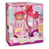 Лялька Baby Born серії Click & Play – Емма в костюмі з вушками (43 см) (841020)