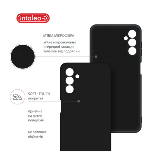 Чохол до мобільного телефона Intaleo Silicone Samsung Galaxy A04S Black (1283126599774)