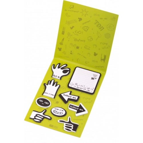 Папір для нотаток Yes by Andre Tan з липким шаром в наборі (170293)