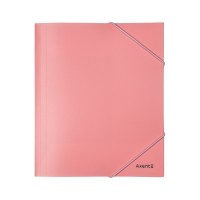 Папка на резинках Axent A5 410 мкм Pastelini pink (1514-10-A)
