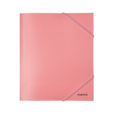 Папка на резинках Axent A5 410 мкм Pastelini pink (1514-10-A)