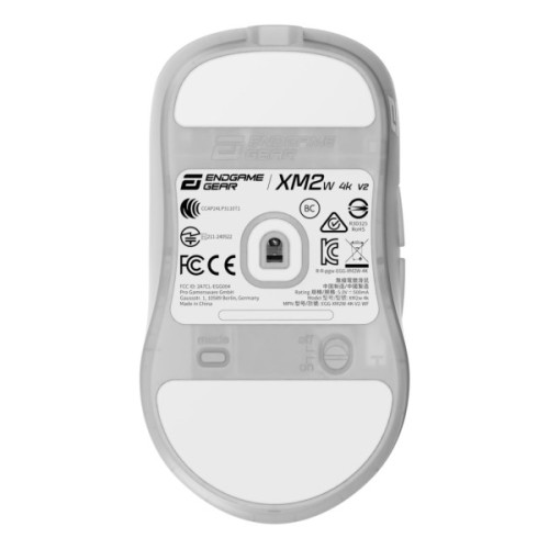 Мишка Endgame Gear XM2w 4k v2 Wireless Transparent White (PGW-EG-MOU-082)