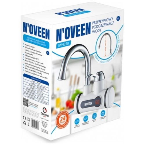 Проточний водонагрівач N'oveen кран IWH350