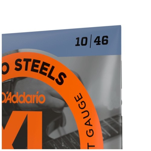 Струни для гітари D'Addario XL ProSteels Regular Light (10-46) (EPS510)