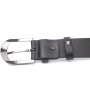 Ремінь Grande Pelle Брючний з натуральної шкіри Чорний (11680)