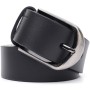 Ремінь Grande Pelle Брючний з натуральної шкіри Чорний (11680)