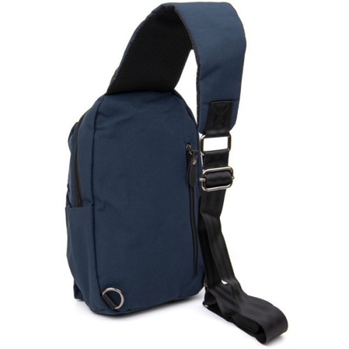 Сумка Vintage Через плече нейлон Синя (20633)