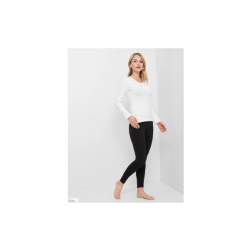 Лонгслів Kappa T-shirt Manica Lunga Girocollo K2601 Bianco білий M (8054954012703)