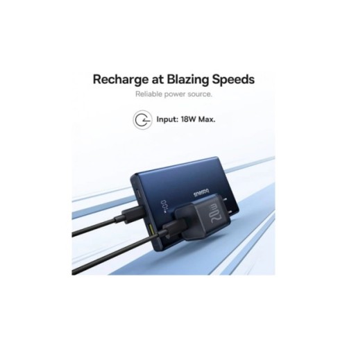 Батарея універсальна Baseus 10000mAh PicoGo 20W PD, QC, USB-A, 2*USB-C, Black (P10076801123-00)