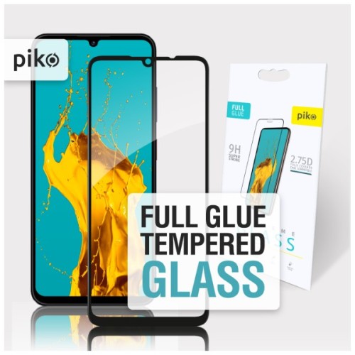 Скло захисне Piko Full Glue ZTE Blade A55 Black (1283126598630)