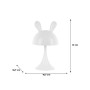 Нічник Kite Світильник LED з акумулятором Simple Bunny, білий (K25-317-1-1)