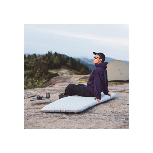 Матрац надувний Naturehike CNK2450WS012, 186х64, сірий (6976507663359)