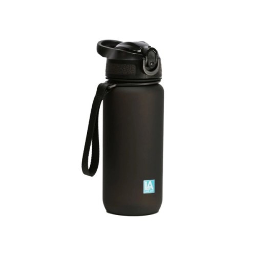 Пляшка для води Line Art Merlo 600 мл чорний (60013818LA-01)